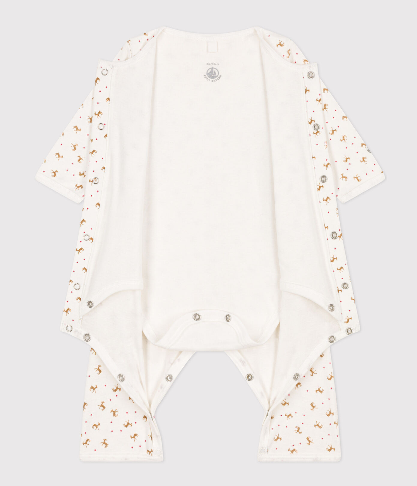 Bodyjama sans pieds bébé en coton