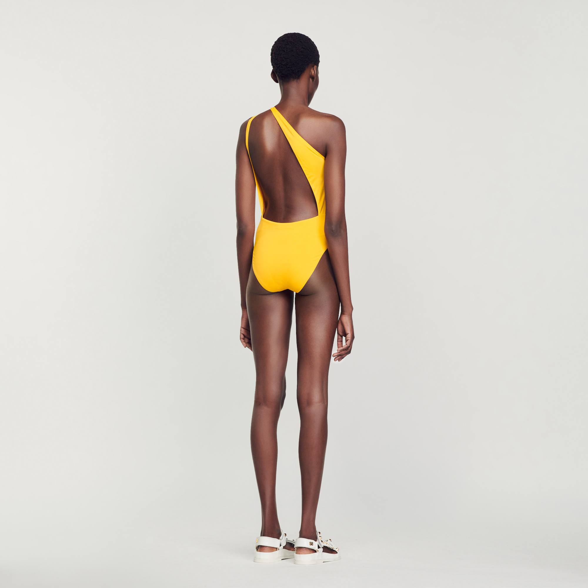 Maillot de bain 1 piéce asymetrique