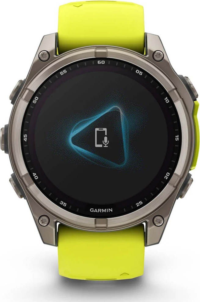 Fenix 8 - Solar Sapphire - 47mm Titanium/Yellow/Graphite