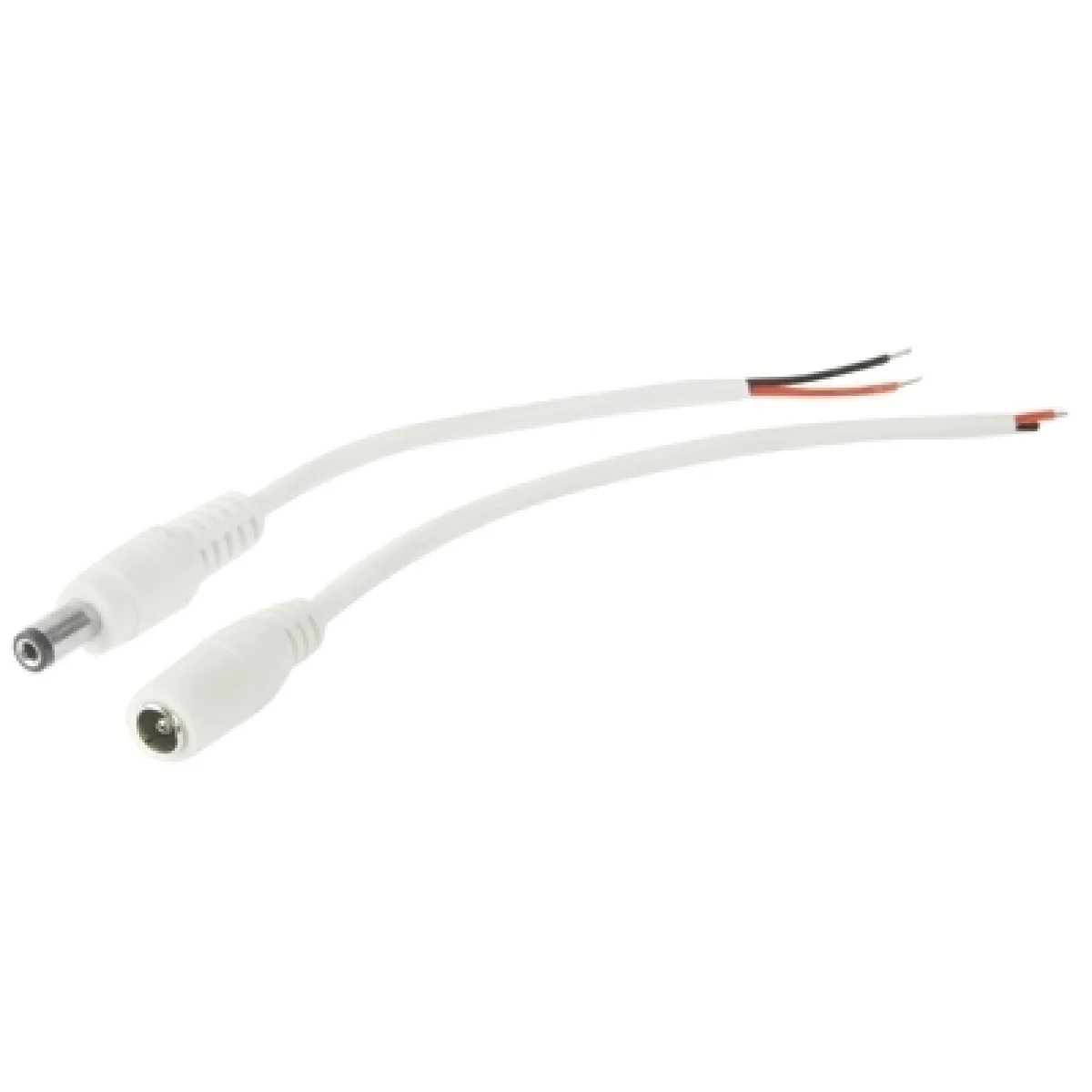 Wewoo Connecteur DC 2.1mm Femelle à Mâle - 20cm