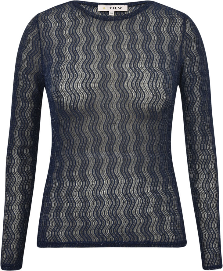 A-VIEW Evalla blouse Navy