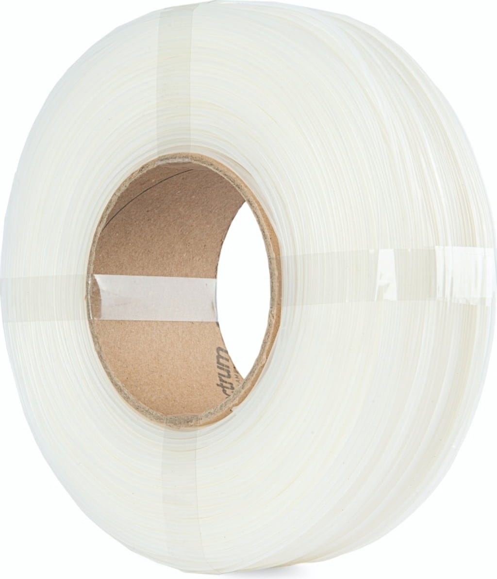 Spectrum  ReFill Premium PLA High Speed Neon Transparent UV, 1,75 mm / 1000 g    PLA ohne Spule für den Hochgeschwindigkeitsdruck in Neon Transparent