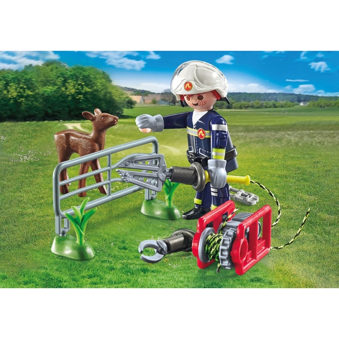 Playmobil® 71467 - Feuerwehr-Tierrettung - Playmobil® Action Heroes