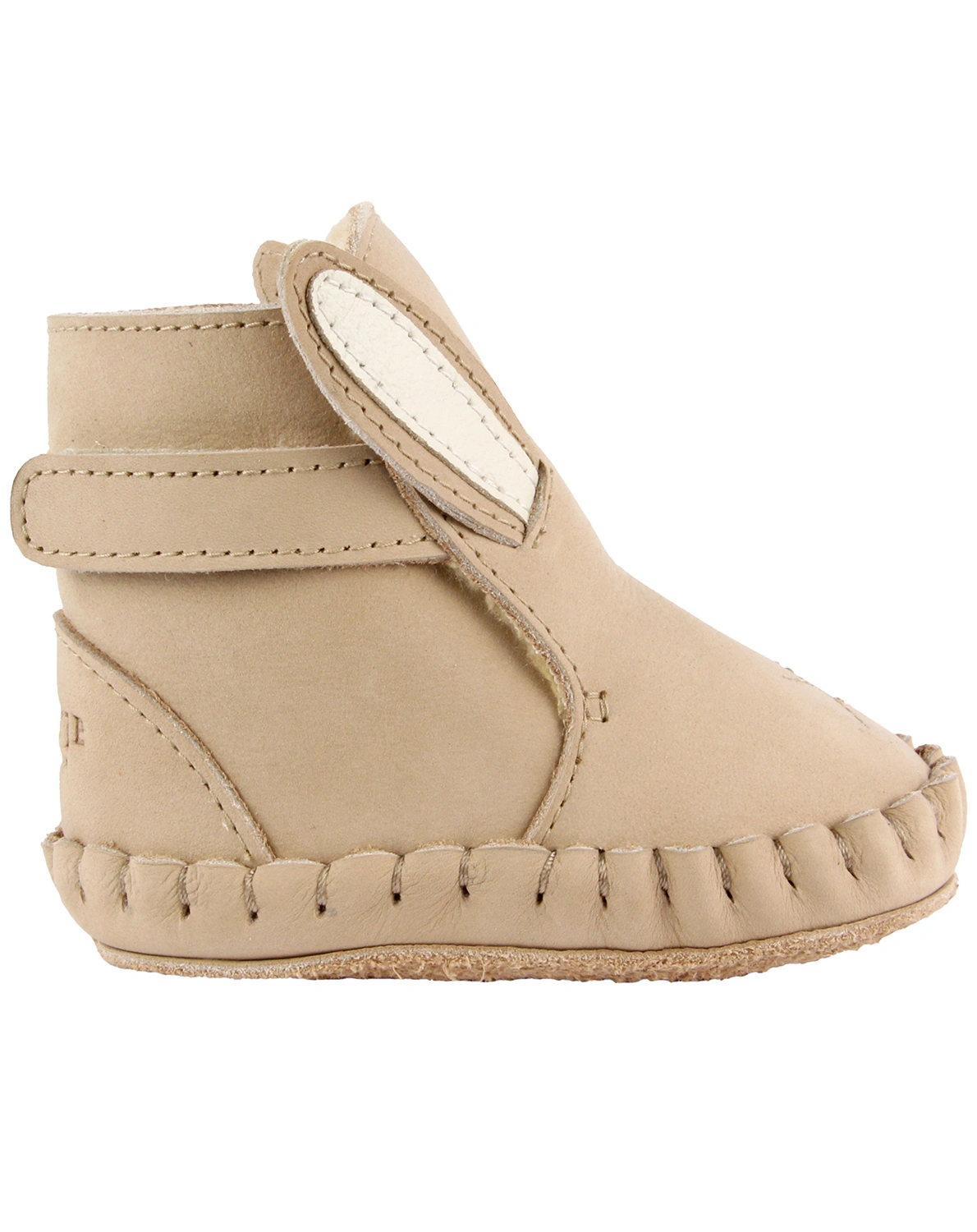 Krabbelschuhe KAPI CLASSIC - BUNNY gefüttert in taupe