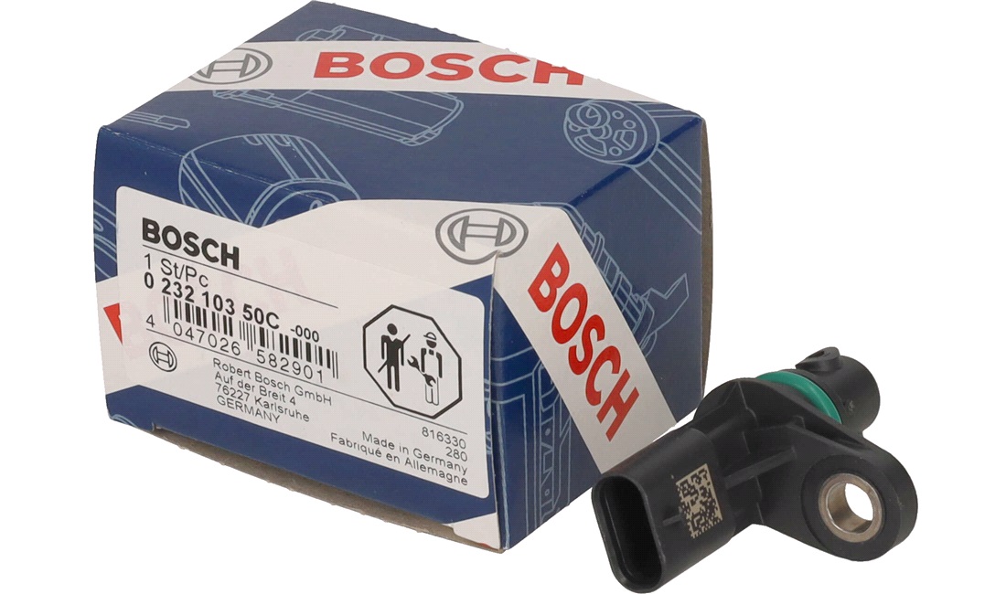 Sensor, knastakselposition