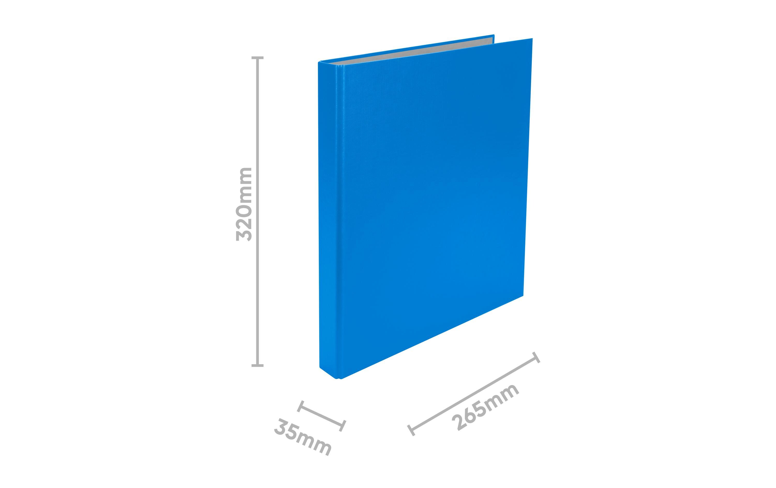 Zeigebuch Ringo-Plast A4 Ø 2 cm, Rücken: 3.5 cmPräsentationsbuch mit 4 Ring-Mechanik