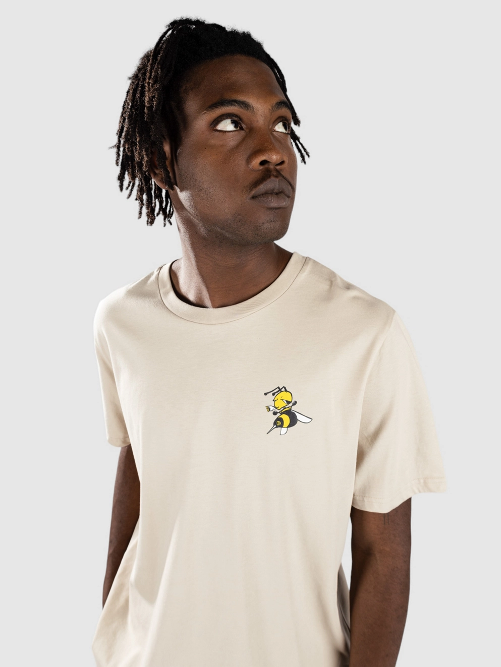 Iriedaily X Blue Tomato Bee T-Shirt beige