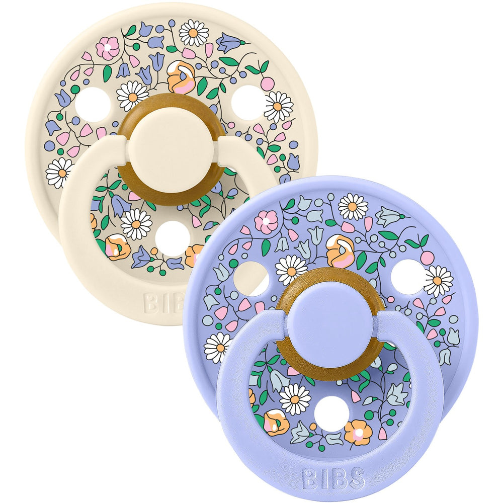 Køb Bibs X Liberty Ivory Mix Sut Colour 2-Pak Chloe Meadow Latex