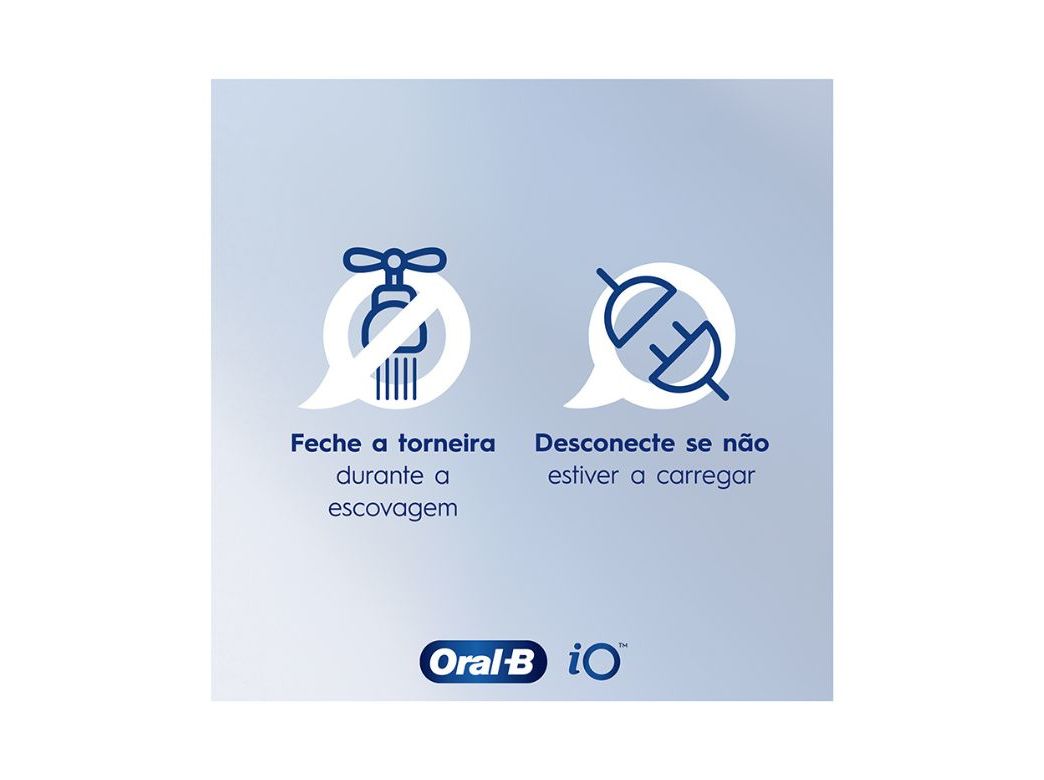 ESCOVA DENTES ELÉTRICA ORAL-B IO 3S AZUL