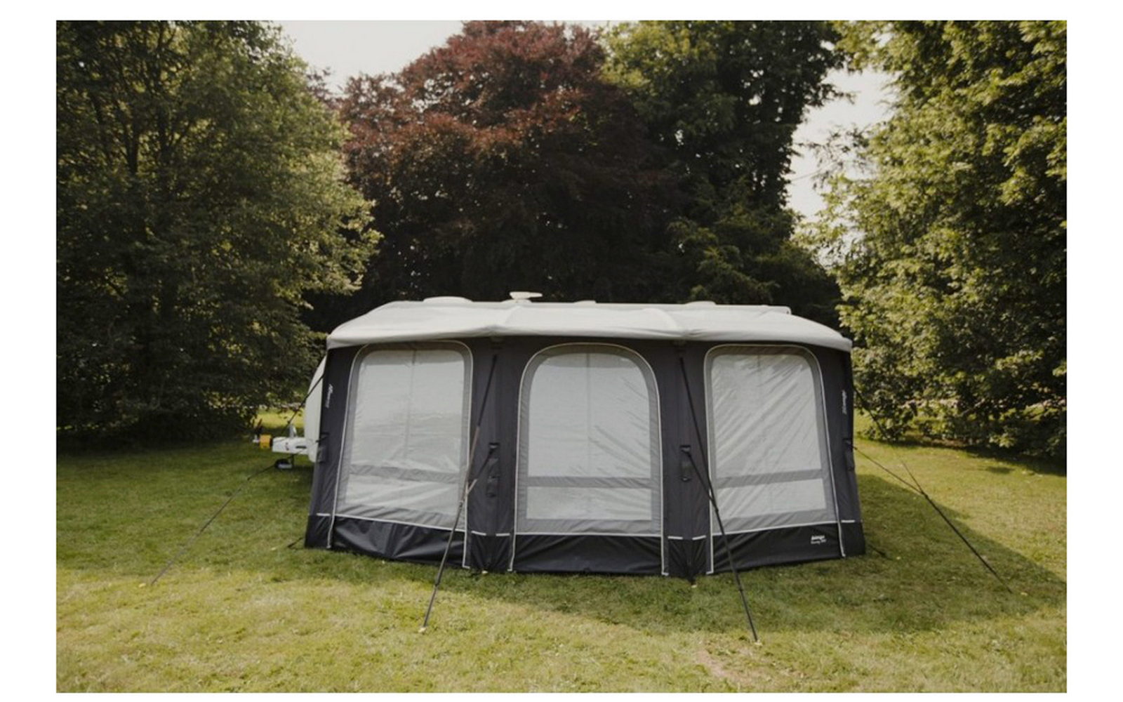 Vango Luftvorzelt für Wohnwagen mit aufblasbarem Gestänge Tuscany Air 500 Elements ProShield
