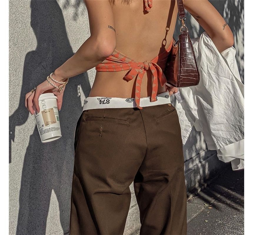 Smackthat - Low Rise Loose Fit Cargobroek