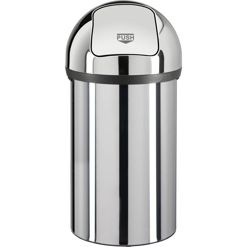 Poubelle Push 60 litres ronde Brabantia