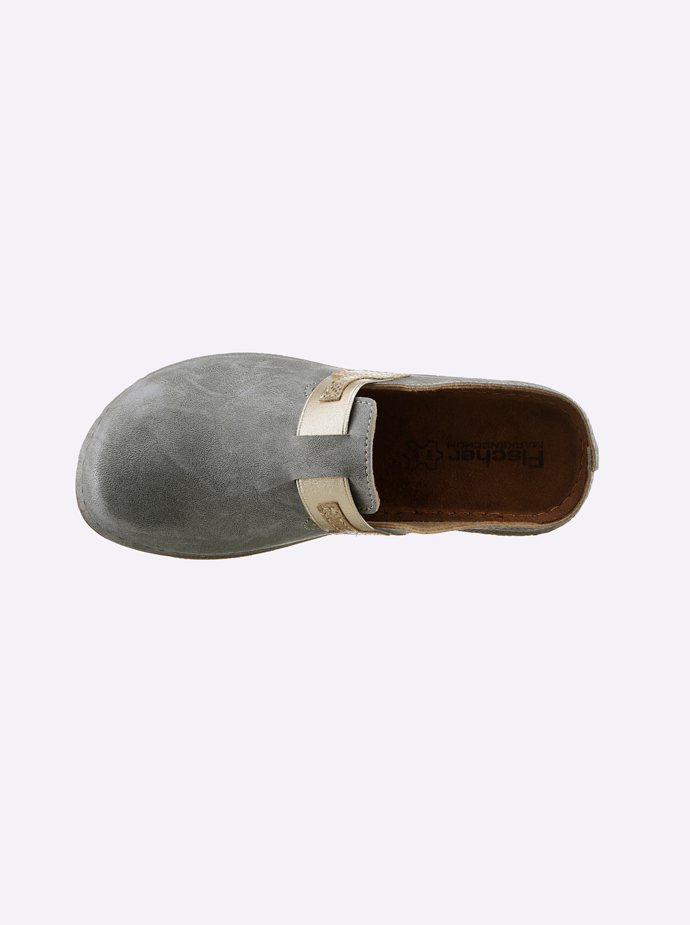 Fischer Clog in hellgrau