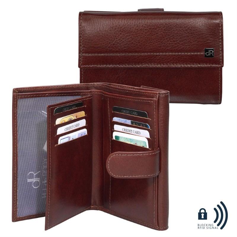 dR Amsterdam Vegio Damesportemonnee 118119 Chestnut