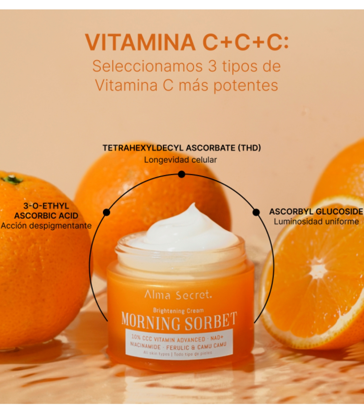 Alma Secret - Creme Facial Iluminador Morning Sorbet