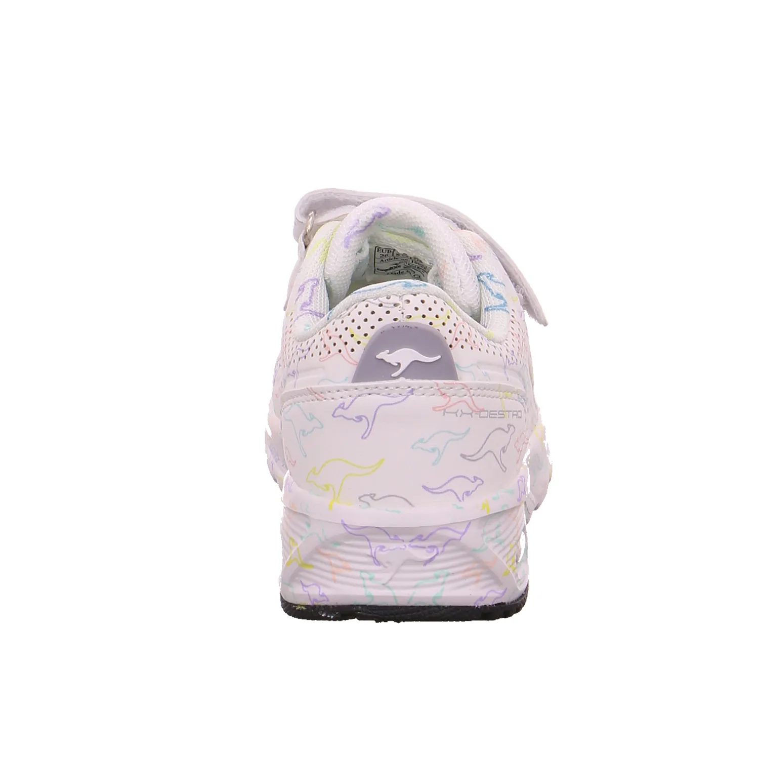 KANGAROOS Kinder Sportschuh Weiss Lederimitat