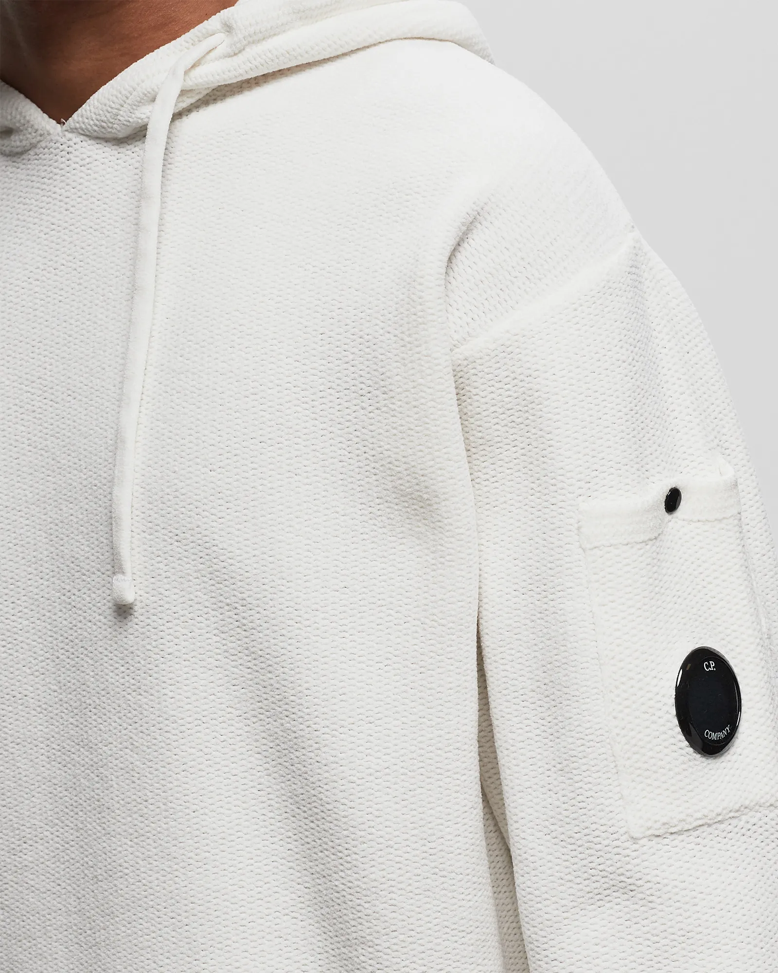 C.P. Company COTTON CHENILLE KNITWEAR - HOODED