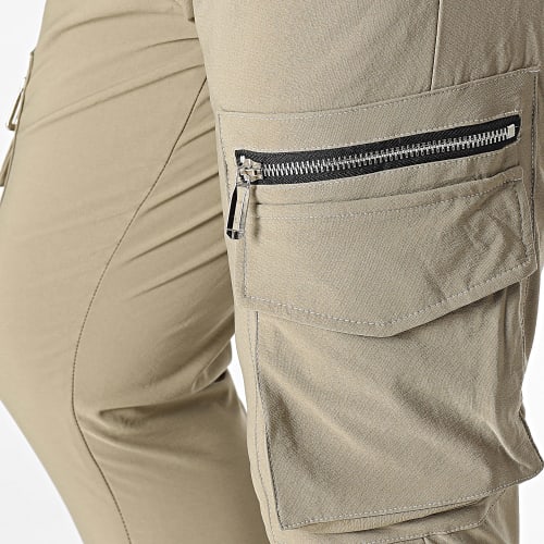 Pantalon Cargo Beige
