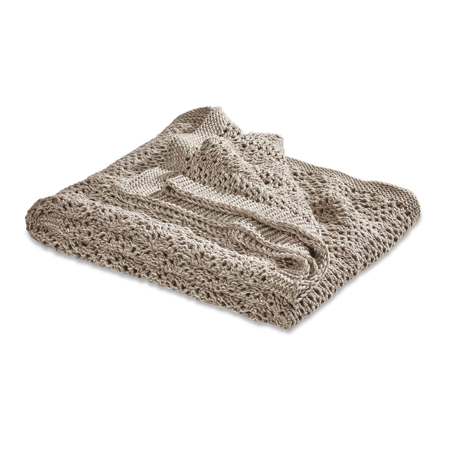 Plaid Lukretia creme