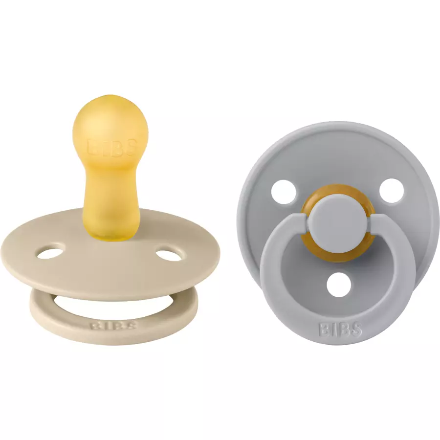 BIBS® Schnuller Colour Cloud & Vanilla 6-18 Monate, 2 Stk.