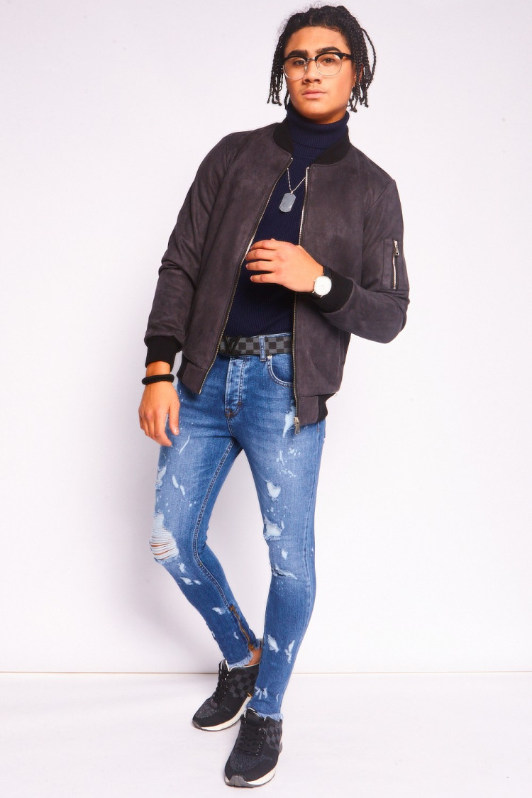 Bomber noir /Brentiny paris