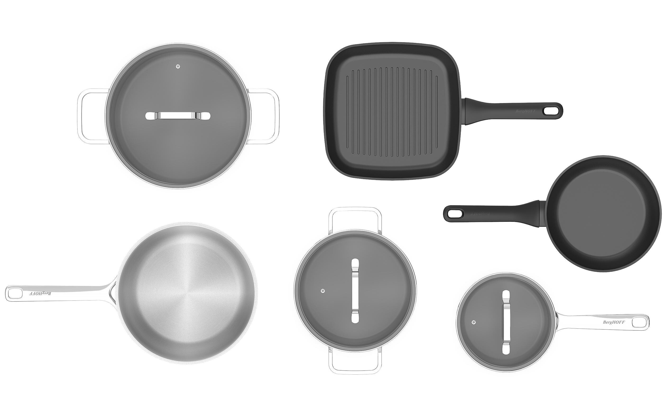 Kochgeschirr-Set HELIX 9-teilig<br>9-teiliges Kochgeschirrset