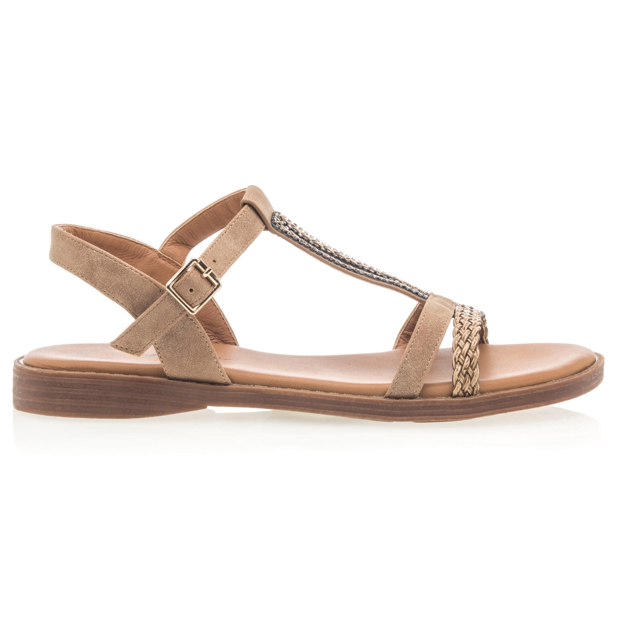 Sandales Femme camel