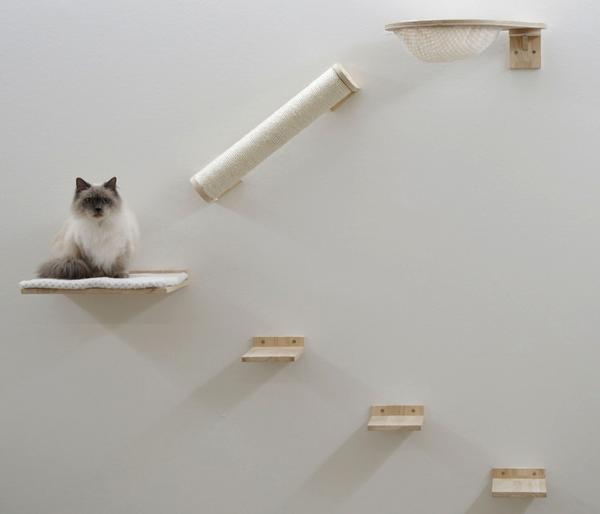 KERBL Pet Kletterwand Rocky, 6-teilig