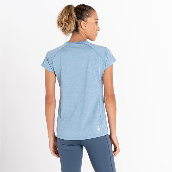 T-shirt randonnée DARE 2B W CORRAL TEE NIAGARA BLUE MARL