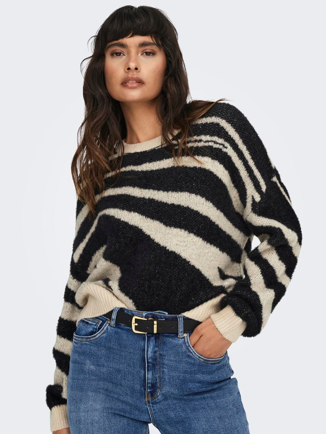 ONLGIANNA Strickpullover Black