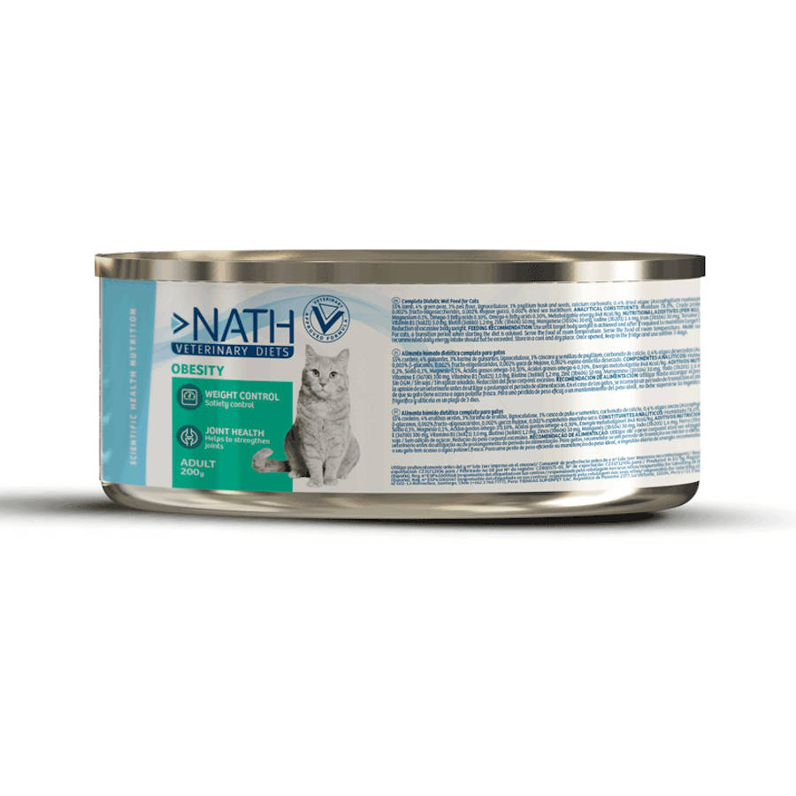 Nath Veterinary Diets Obesity Lamb Can for Cats