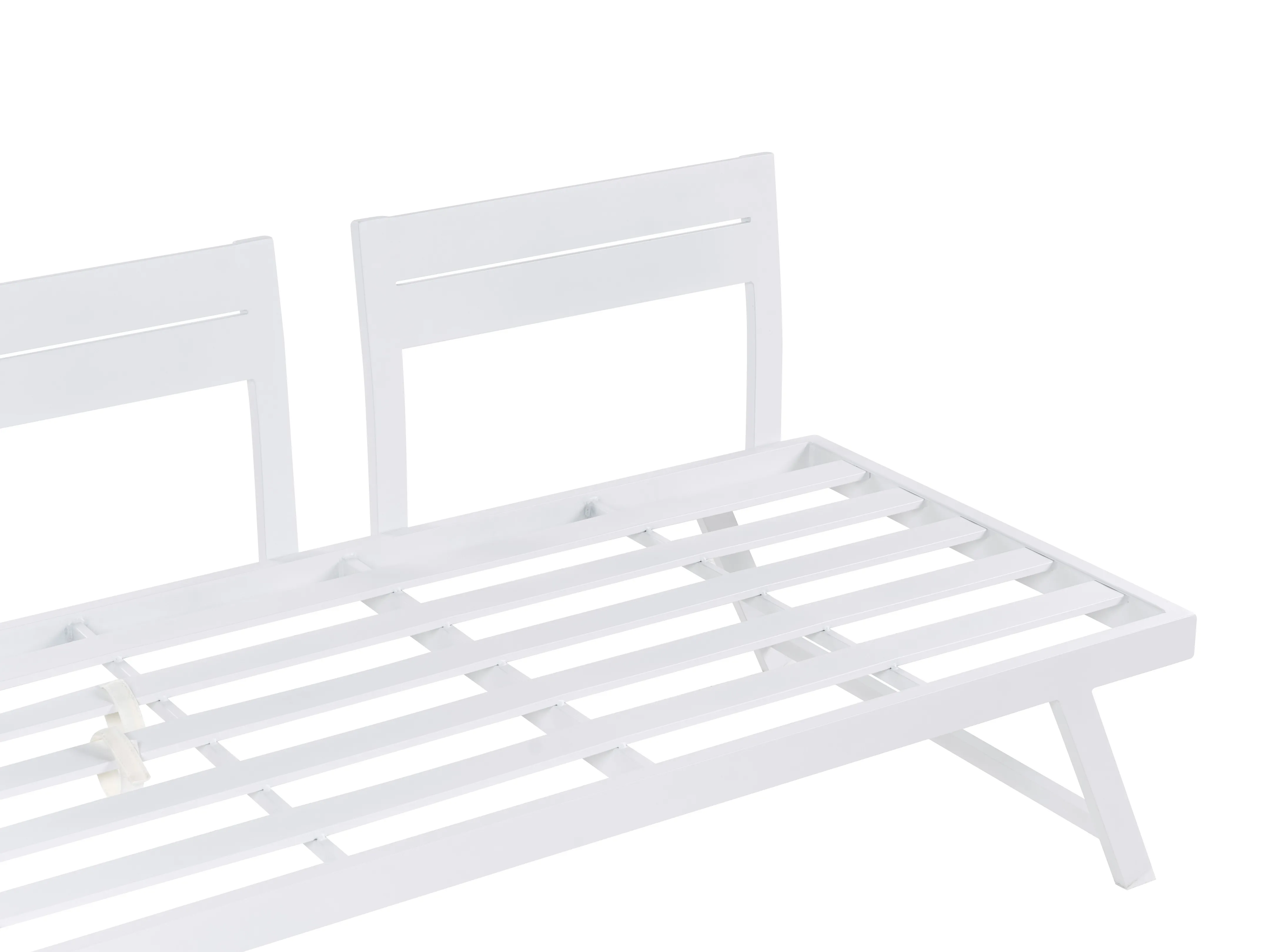 Tuin hoekloungeset met tafel 5-zits COCCORINO Metaal Groen
