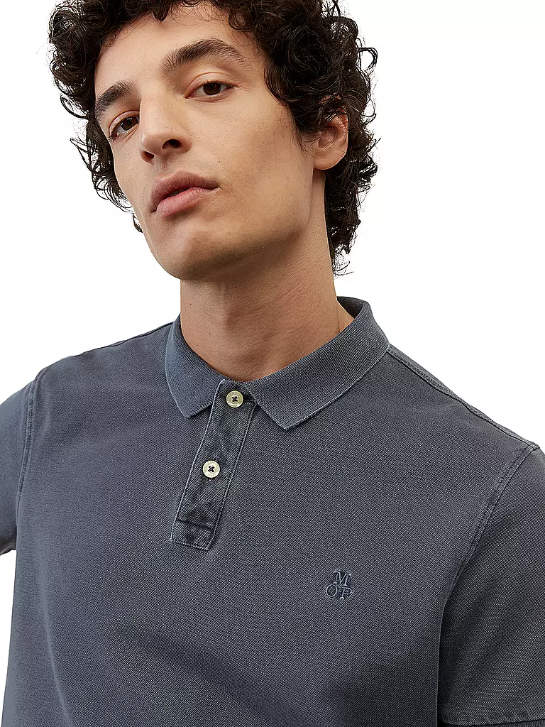 MARC O'POLO Poloshirt grau