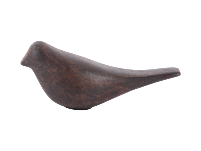 Statue Bird Mango Wood PT4004DW Walnut