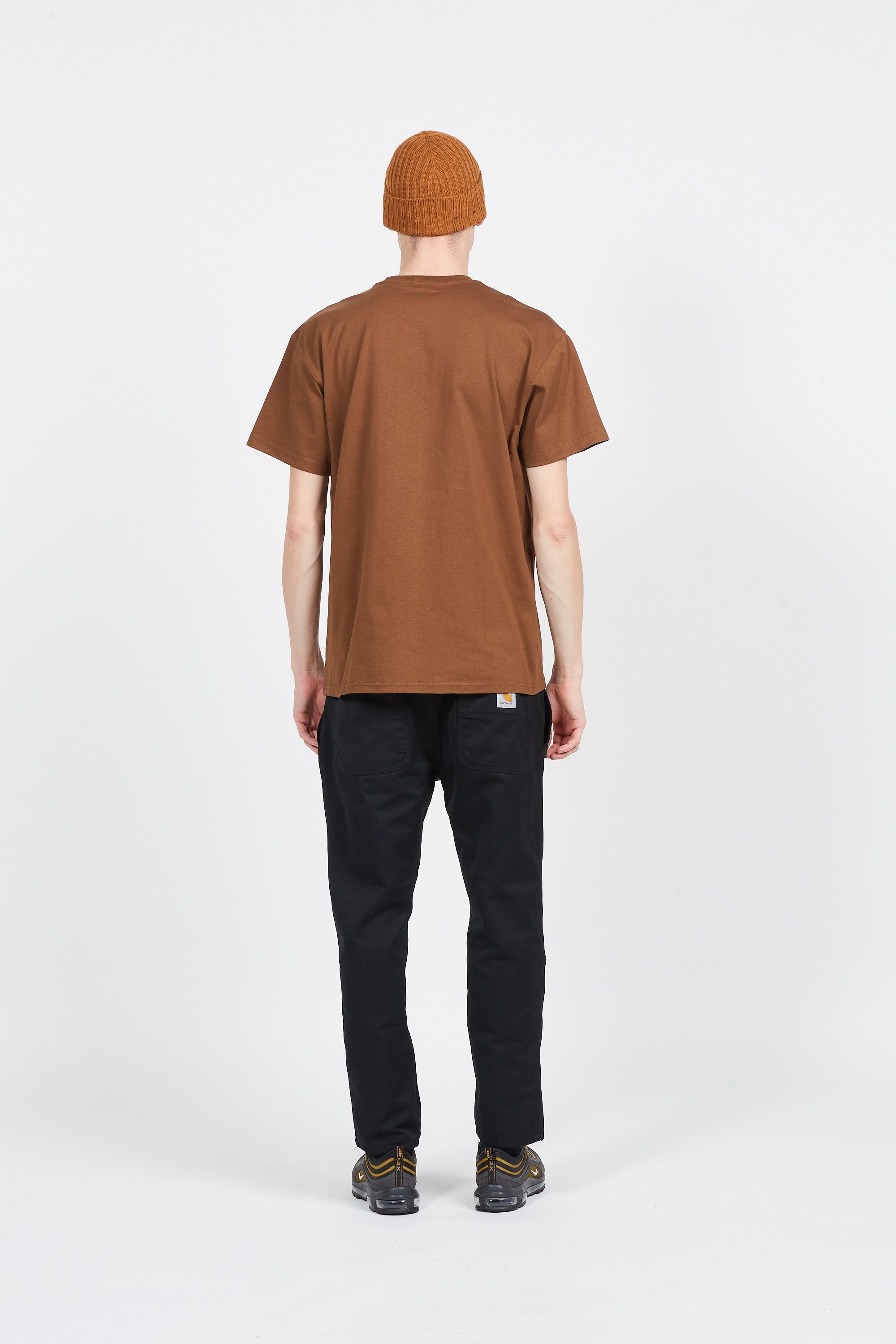 CARHARTT WIP Pantalon droit ABBOTT Noir