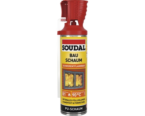 Soudal 1K Bouwschuim B1 Genius Gun beige 500 ml