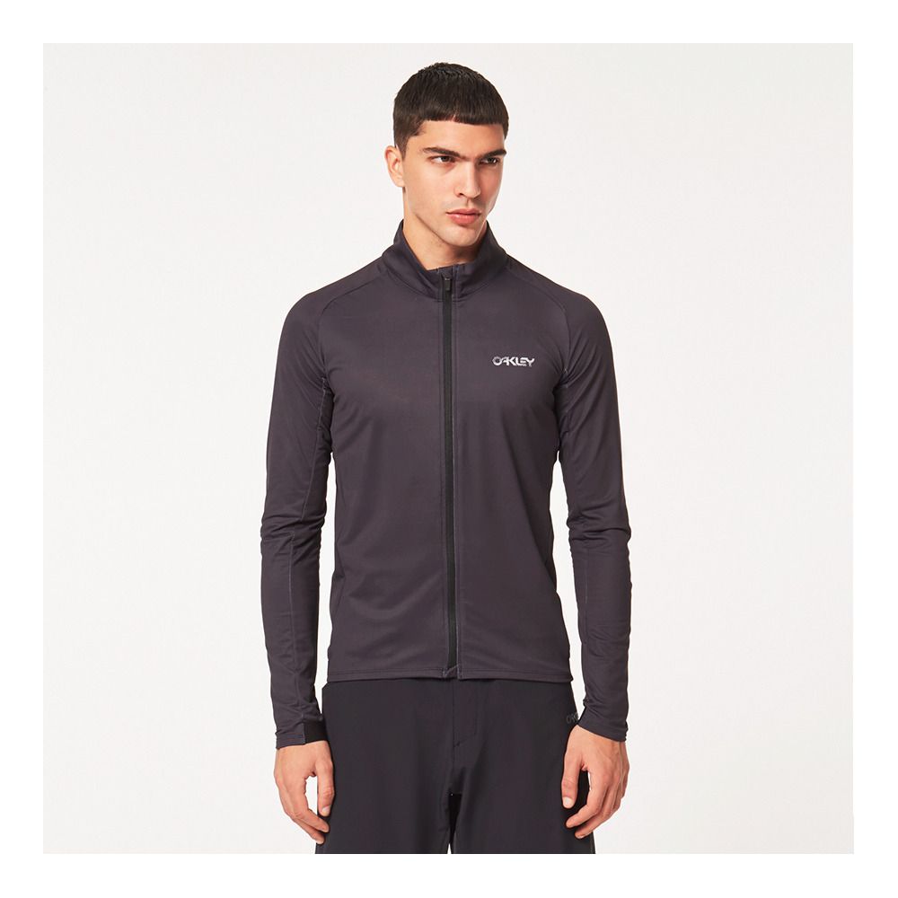 Oakley ELEMENTS THERMAL - Maillot Homme blackout