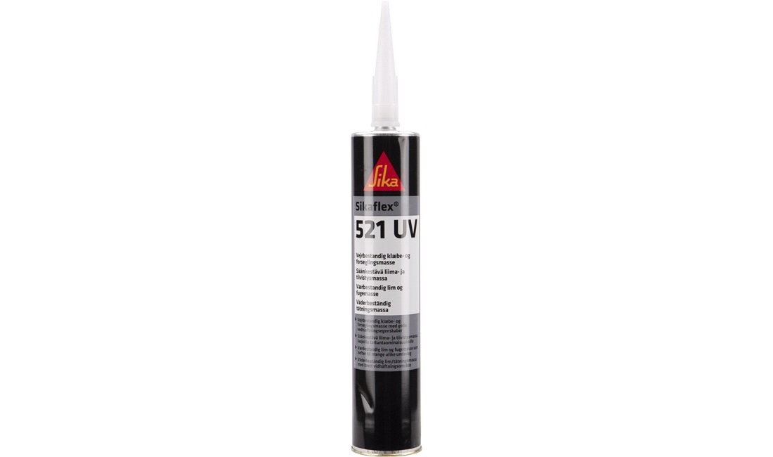 Sikaflex 521 UV, Hvid, Camping Fugemasse