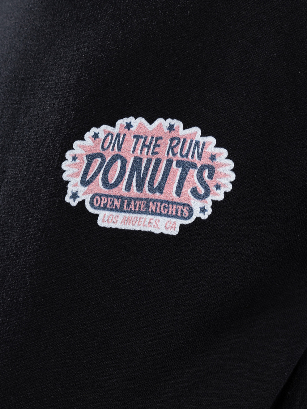 A.LAB On The Run Donuts Kids Hoodie black