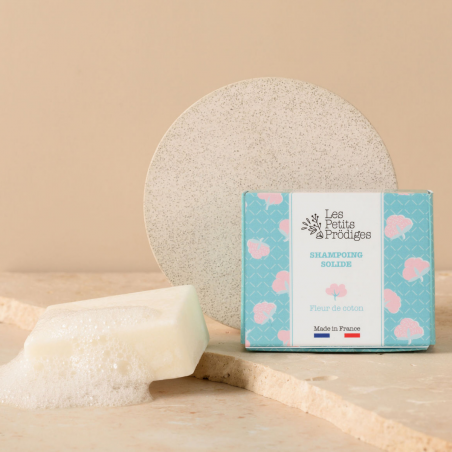 Les Petits Prodiges Shampoing solide Fleur de coton