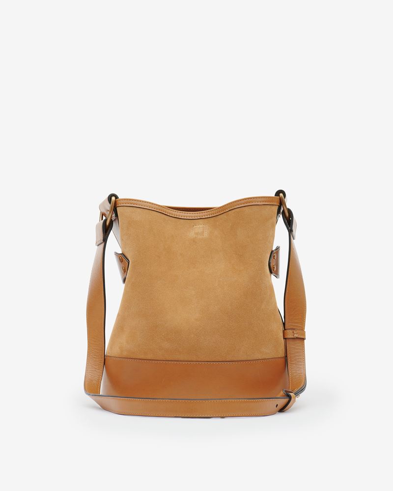 SAC PORTÉ ÉPAULE EN CUIR VELOURS SAMARA