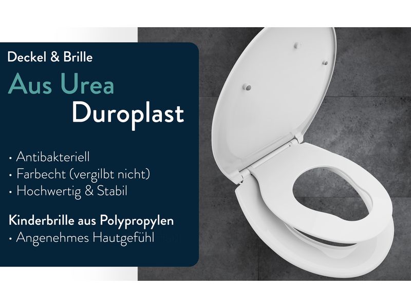 Benkstein Toilettensitz WC-Sitz für Kinder