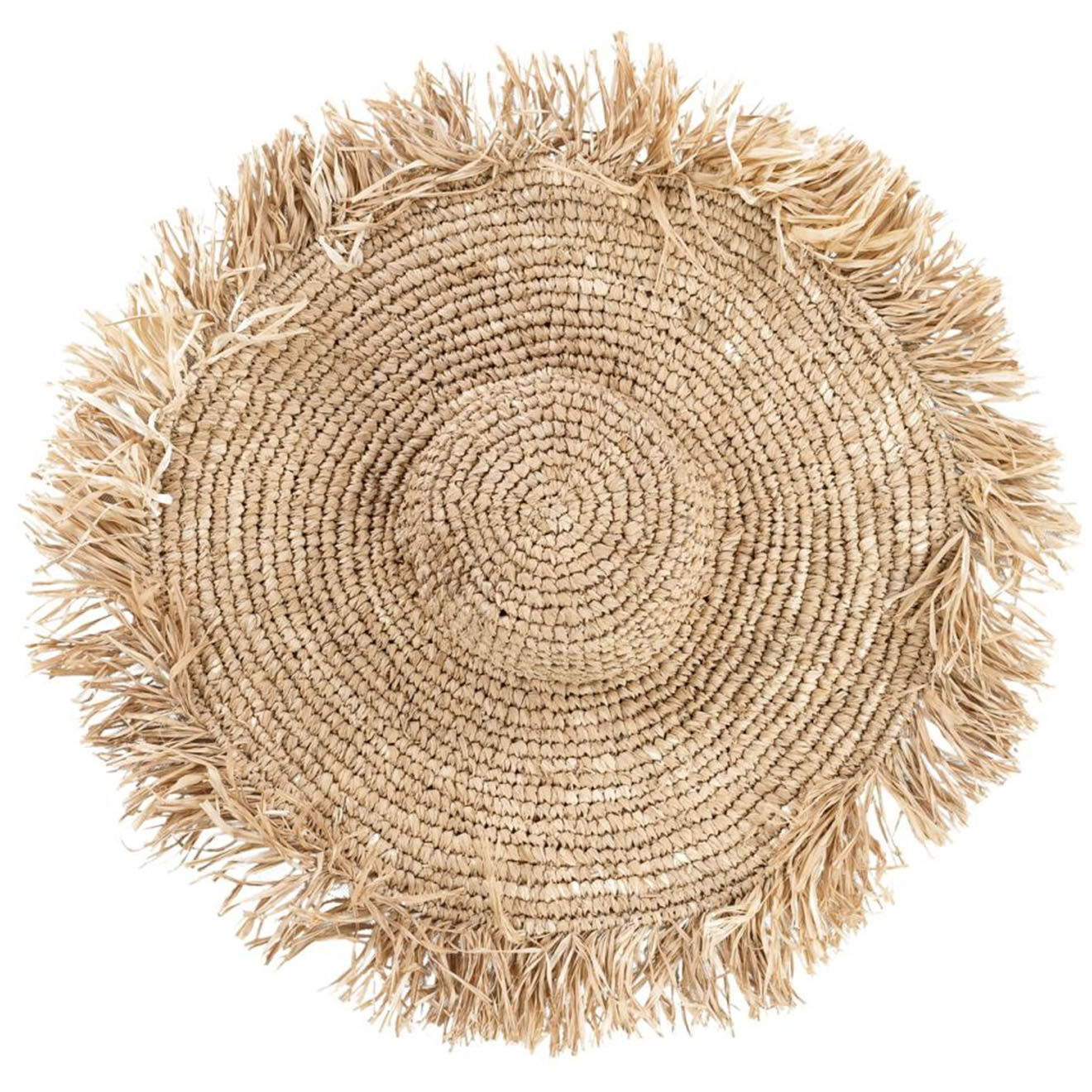 Bazar Bizar Chapeau Ocean naturel - 57x57x11 cm