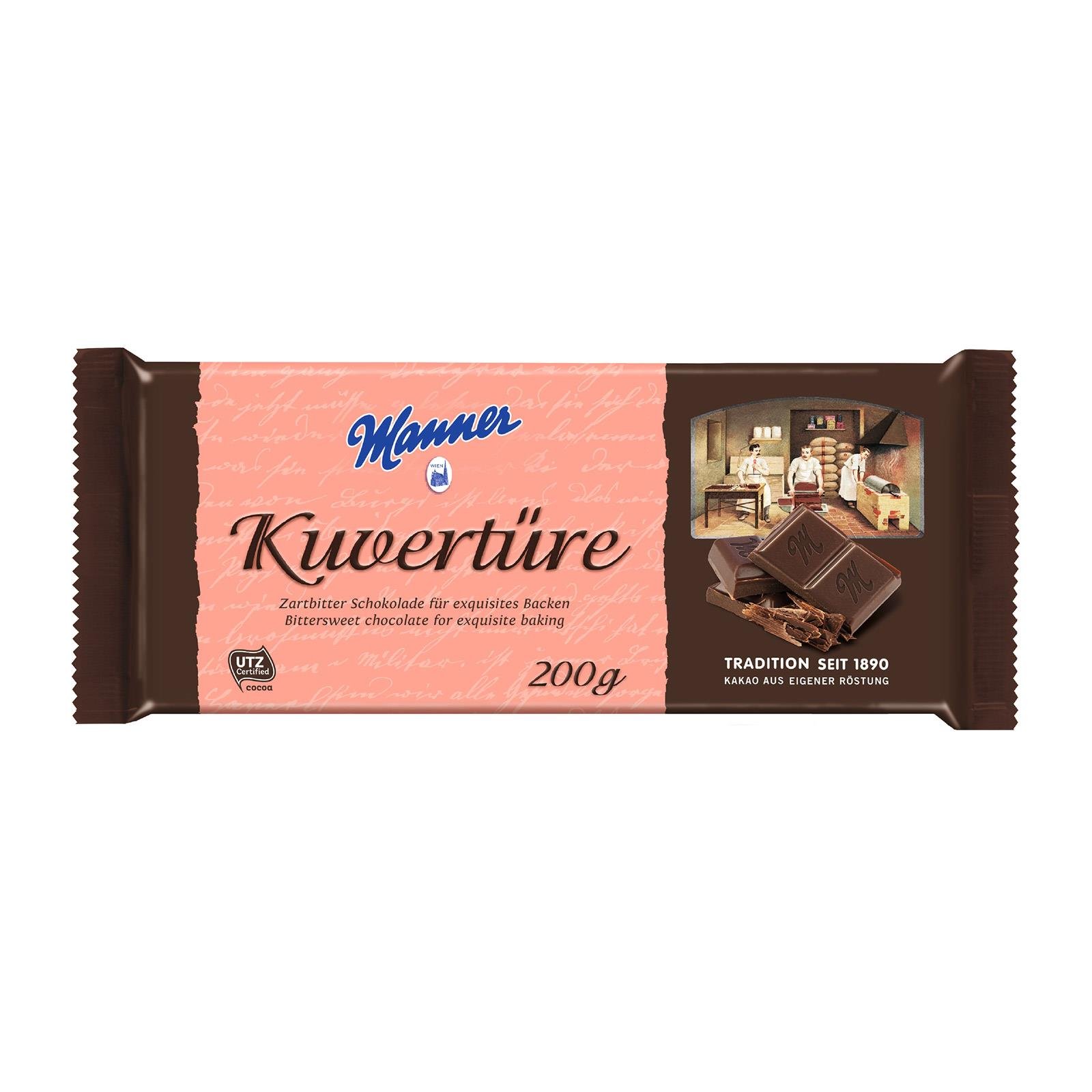 Manner Kuvertüre Zartbitter
