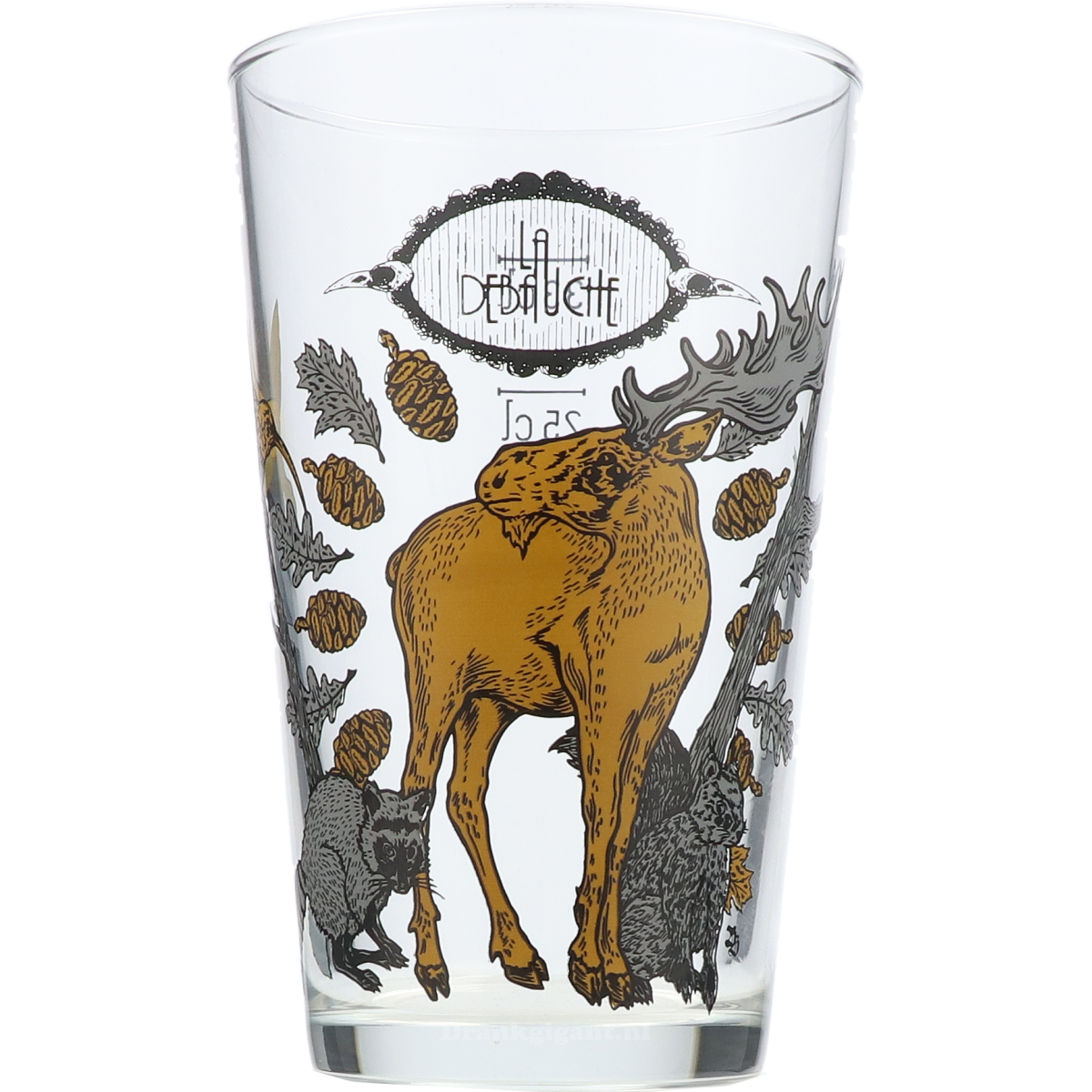 La Debauche Bierglas Vaas Eland 33 cl