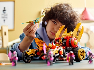 LEGO Kai's gouden drakenvoertuig (71773)