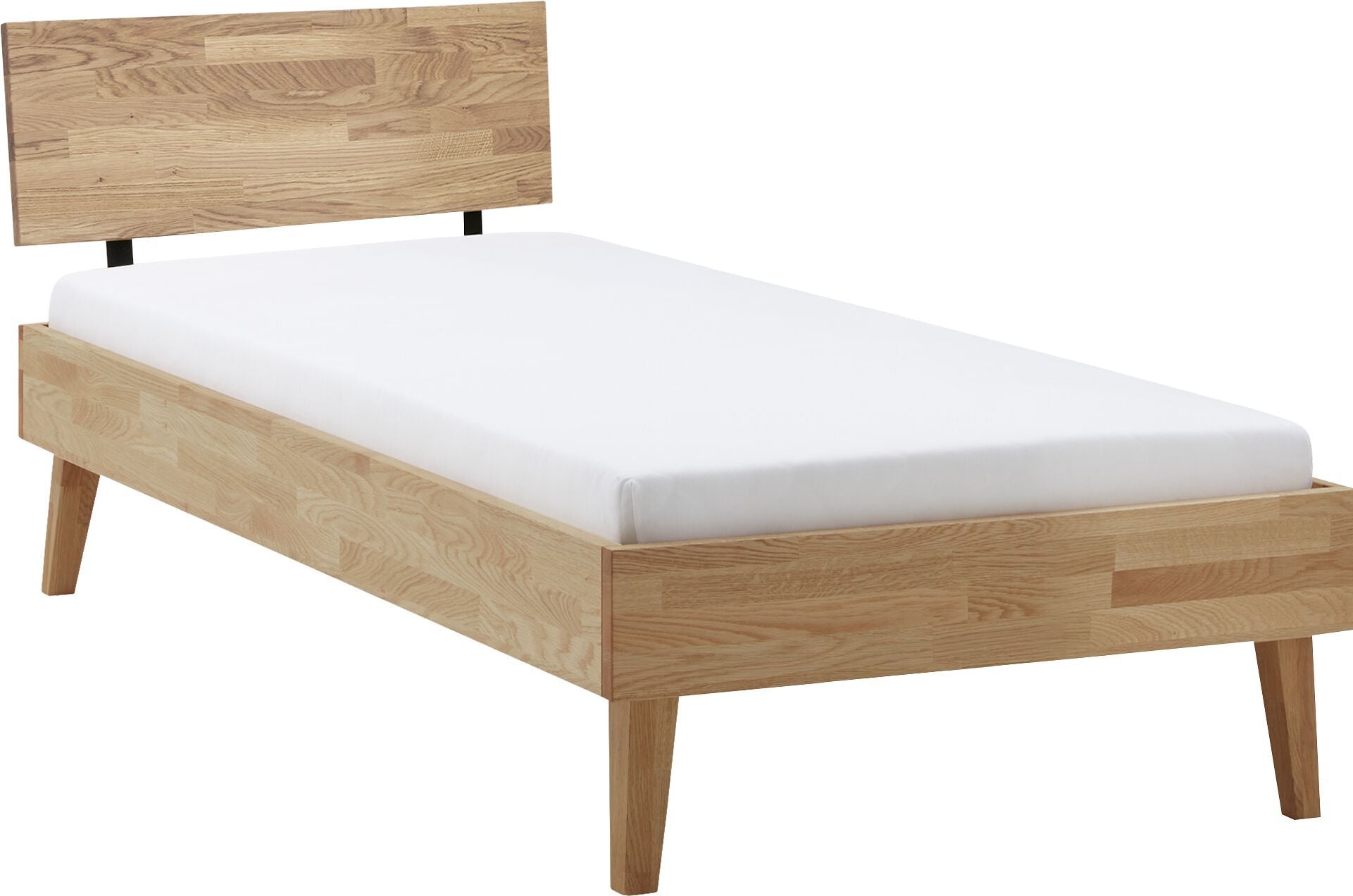 CARA Bett - Eiche / B: 90.0 cm x T: 200.0 cm