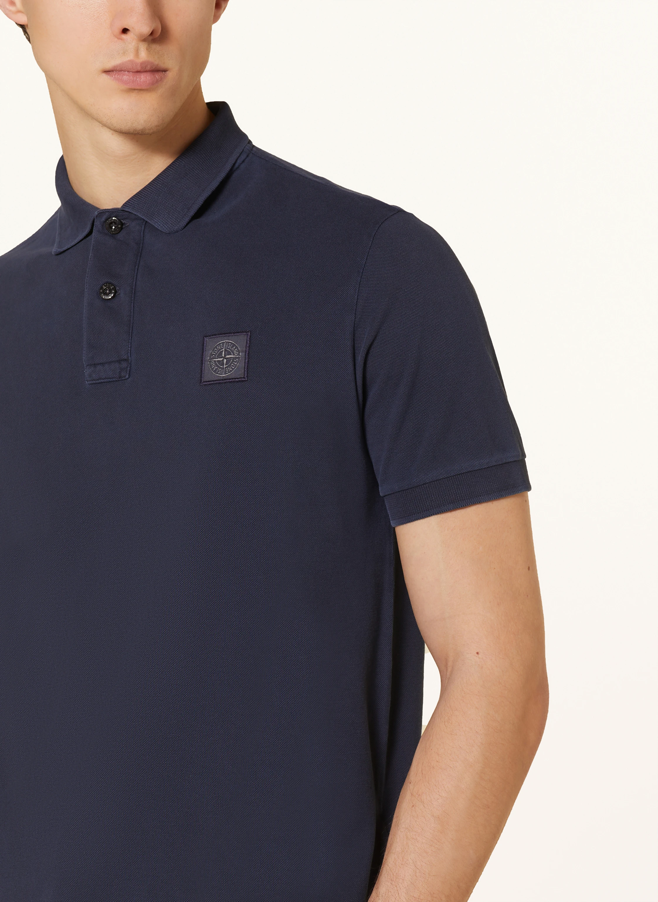 STONE ISLAND Piqué-Poloshirt