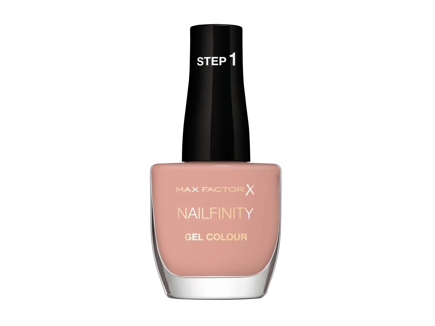 Max Factor Nailfinity Gel Colour, Nøgen, The Icon, Farvning, 1 stk, Glans, Flaske