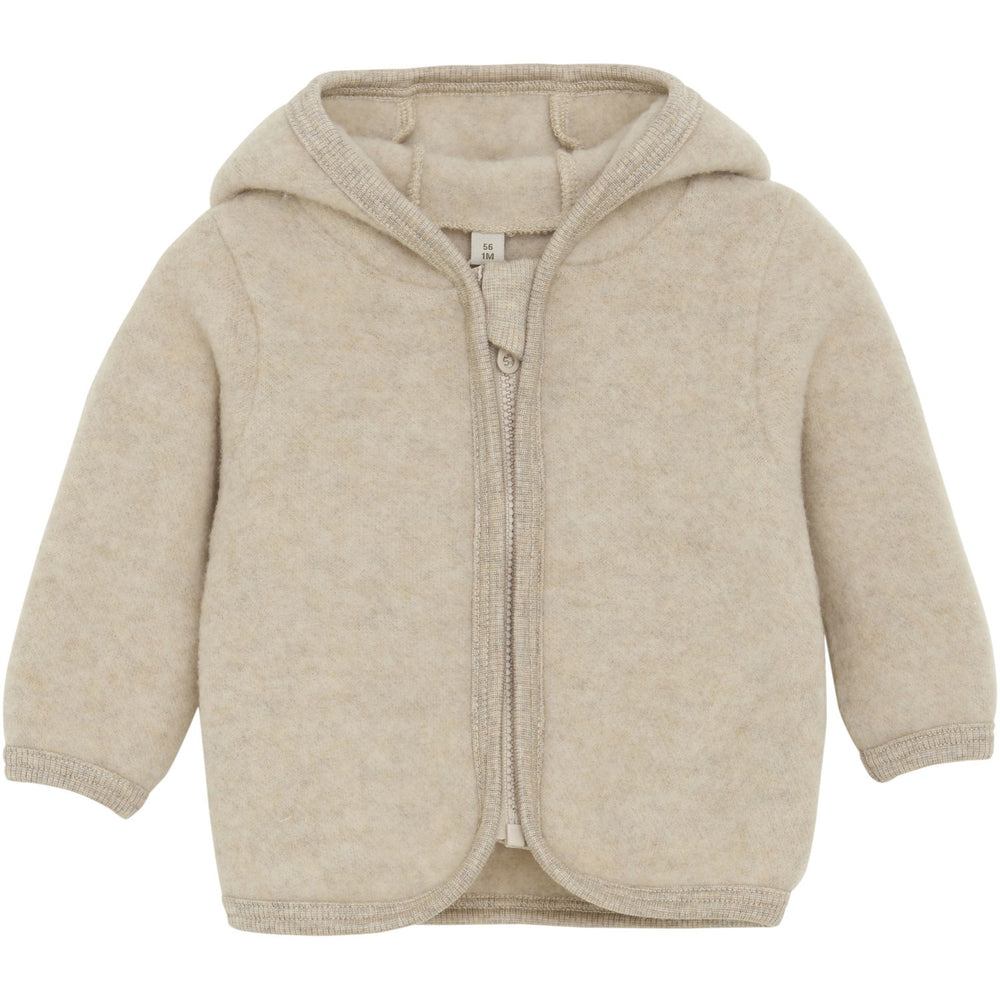Køb Huttelihut Camel Melange Jakke Ears Wool Fleece